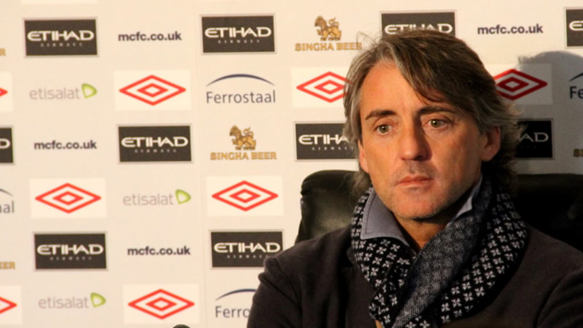Mancini serious