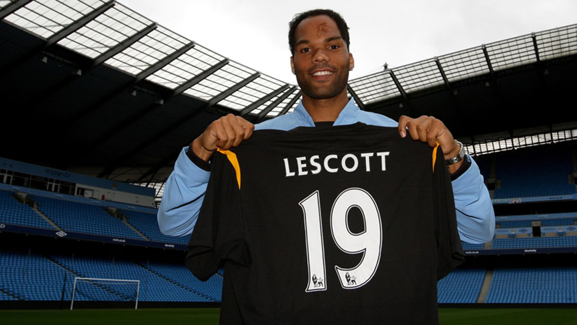 Joleon Lescott at Manchester City