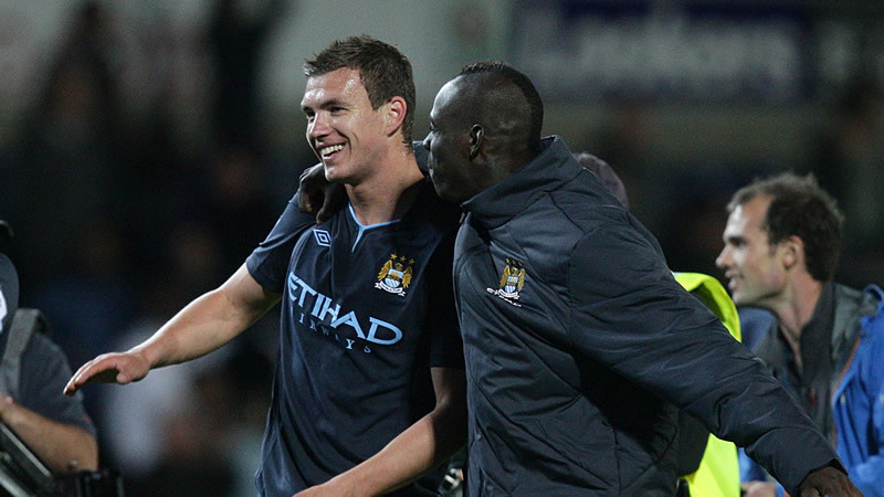 ARAB SITE MARIO AND EDIN CELEBRATE