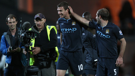 Eding and Zabba Celebrate Blackburn