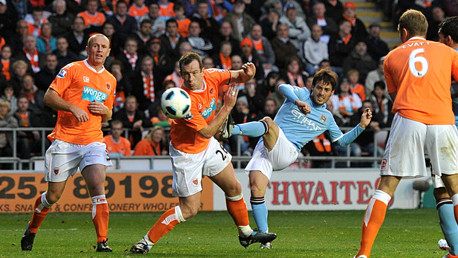 Silva Goal Blackpool