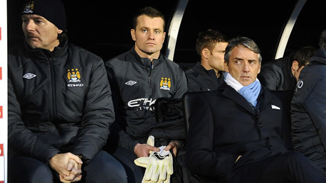 Fulham Bench Pre Match