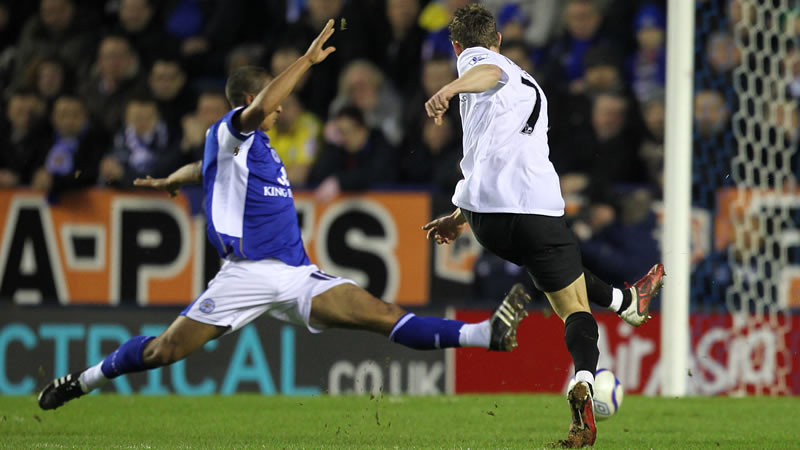 Milners goal at Leicester