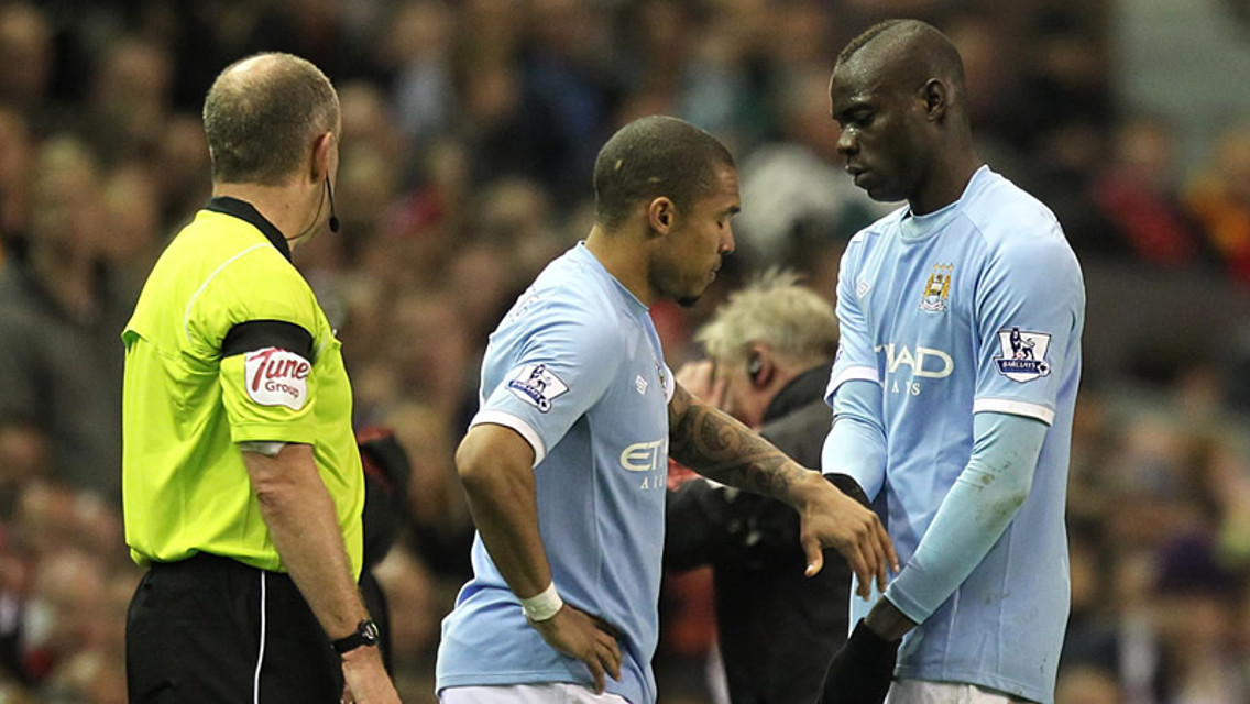 Mario coming off at liverpool