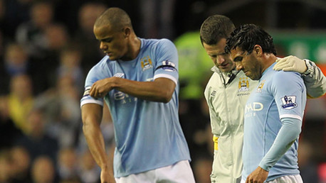 Tevez Injury Liverpool