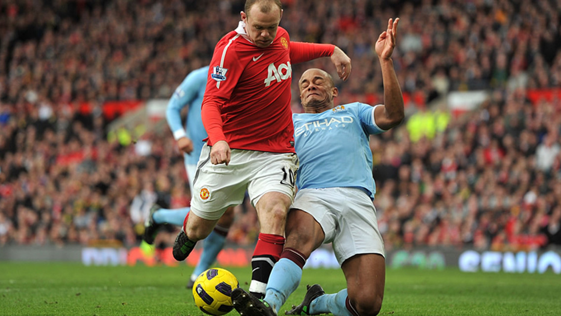 Kompany on rooney united