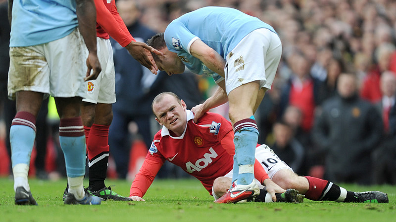 Rooney on the deck