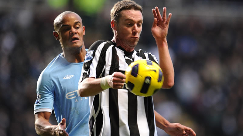 Kompany Action Newcastle