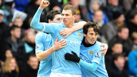 Edin Celebrates Notts FA1