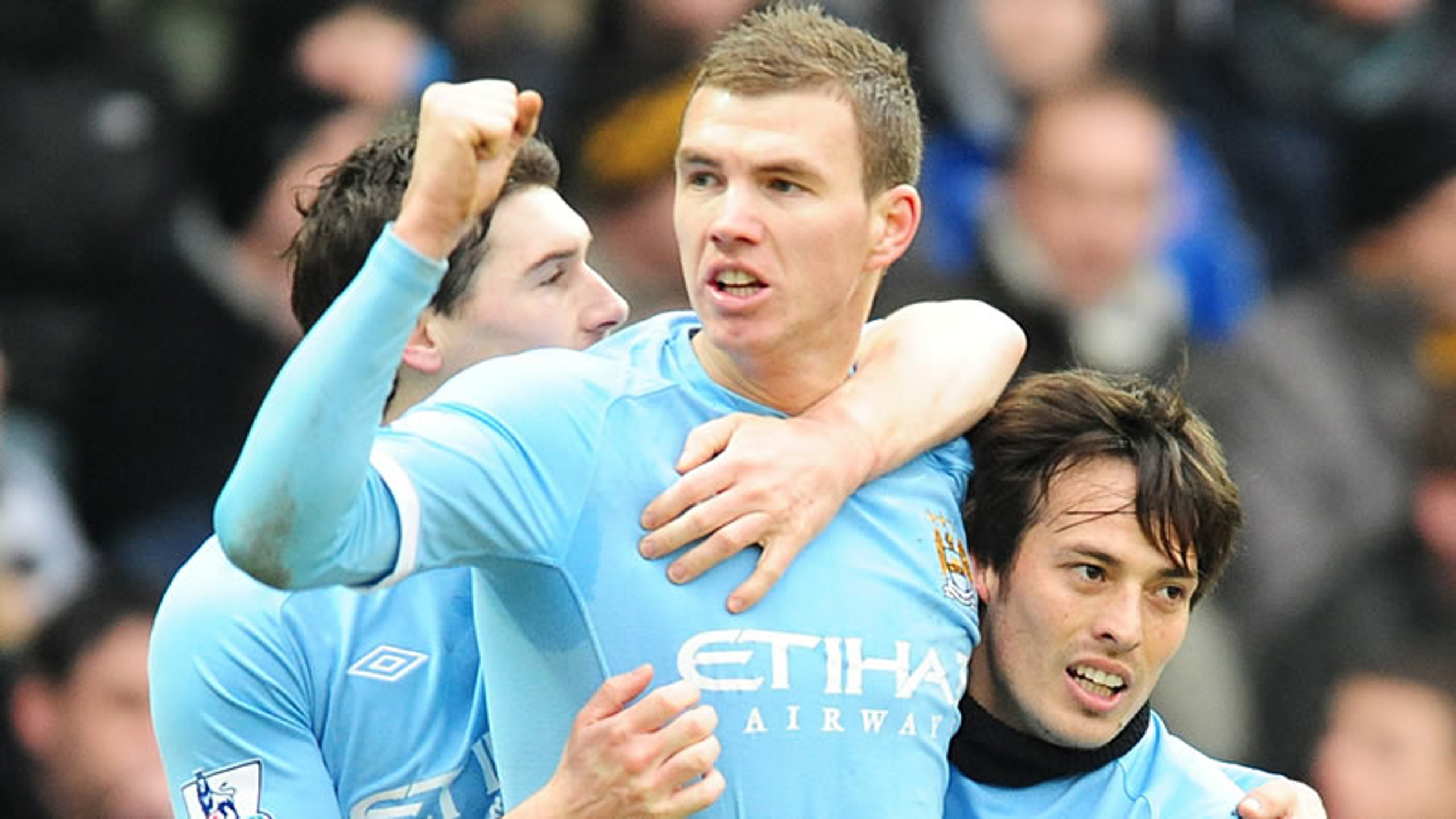 Edin Celebrates Notts