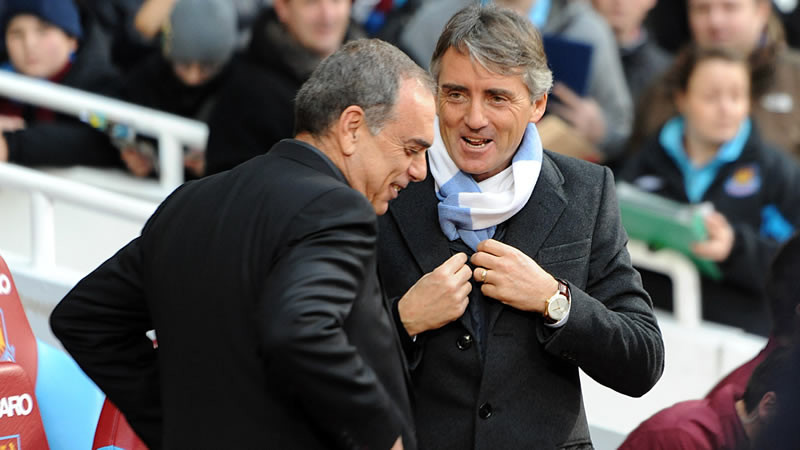 Mancini and West Ham Manager