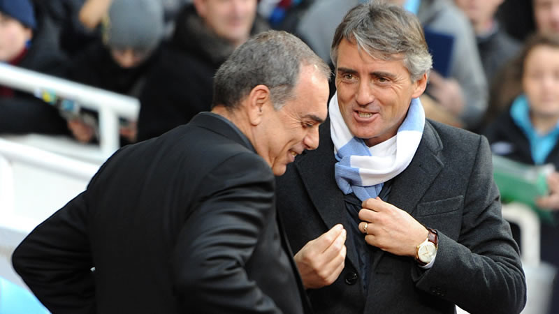 Mancini Happy at west ham