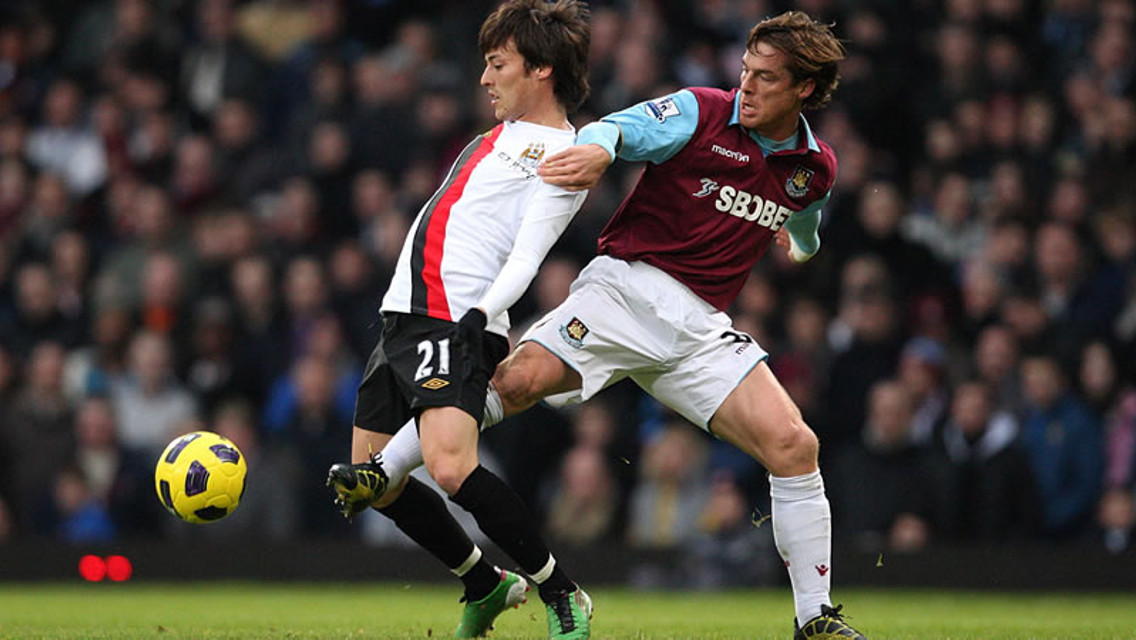 Silva and Scott Parker Battle at Westham