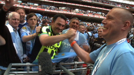 FA Cup Final: Scully at the Green Man