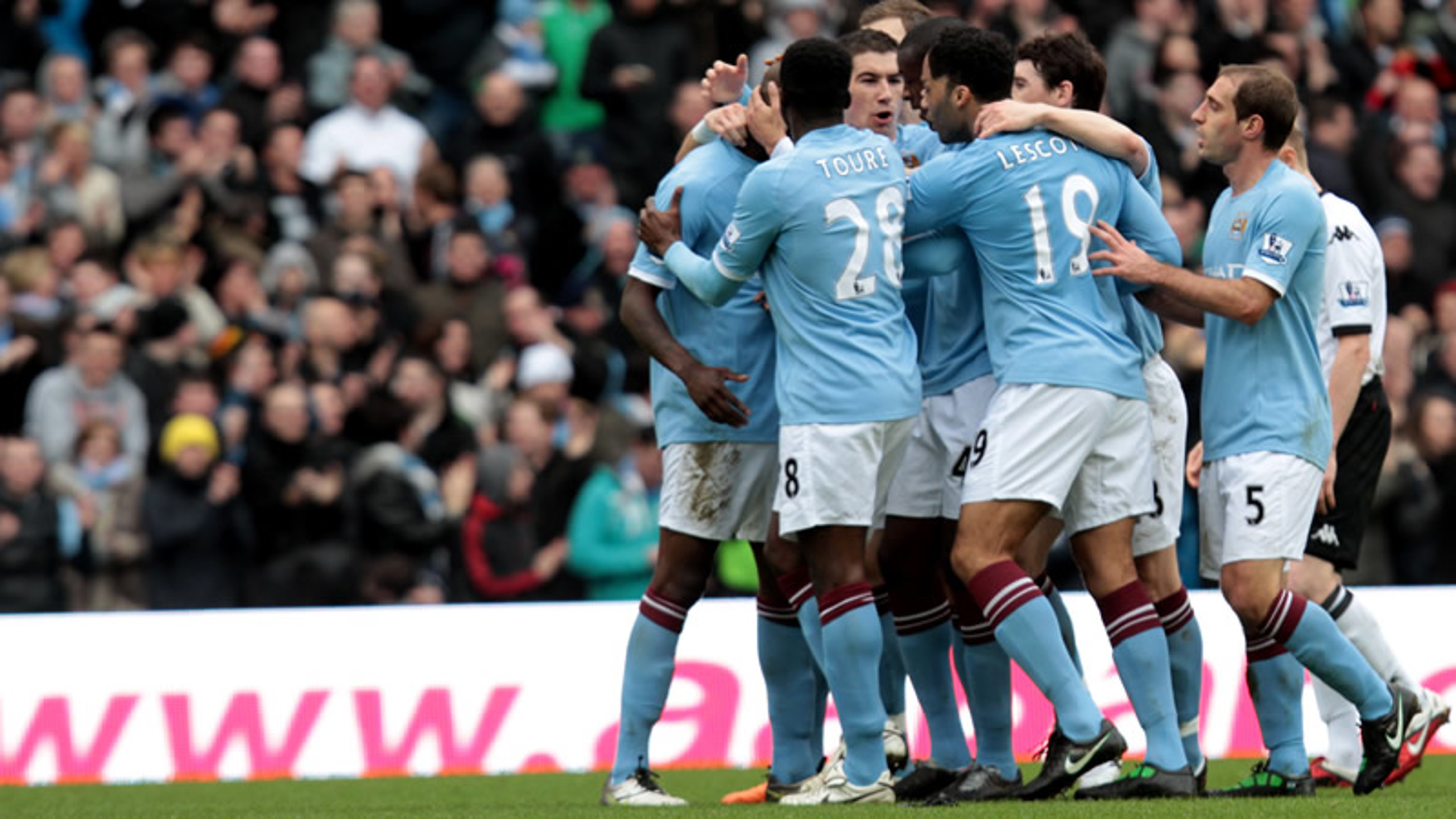 Mario scores v Fulham