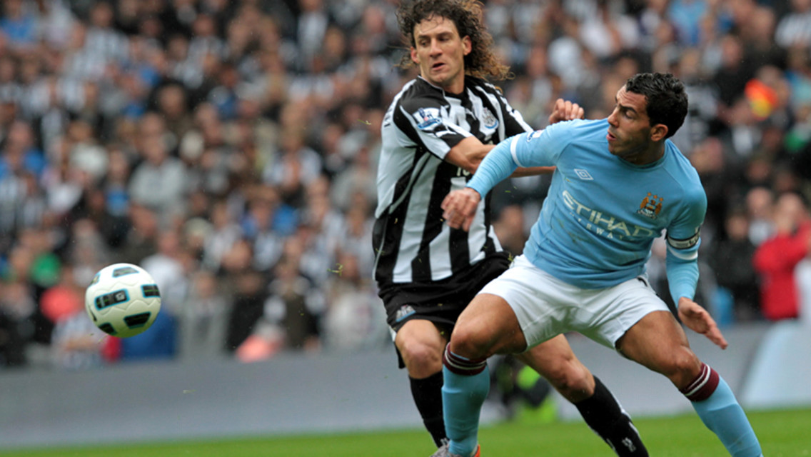 Tevez Newcastle