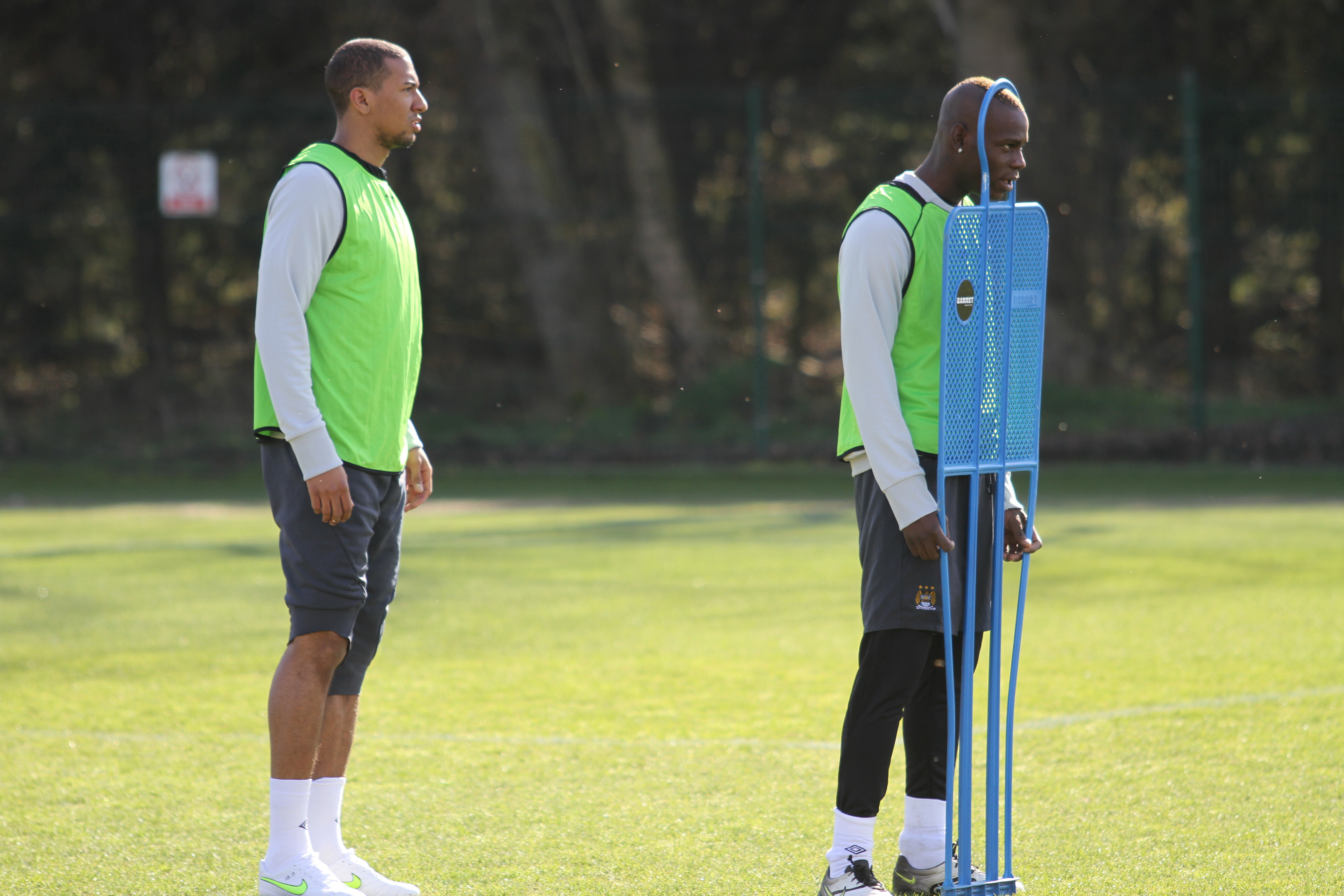 Mario loving the training manequin