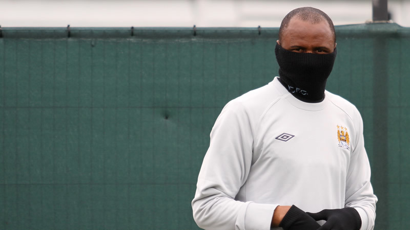 patrick vieria doing his nija trick