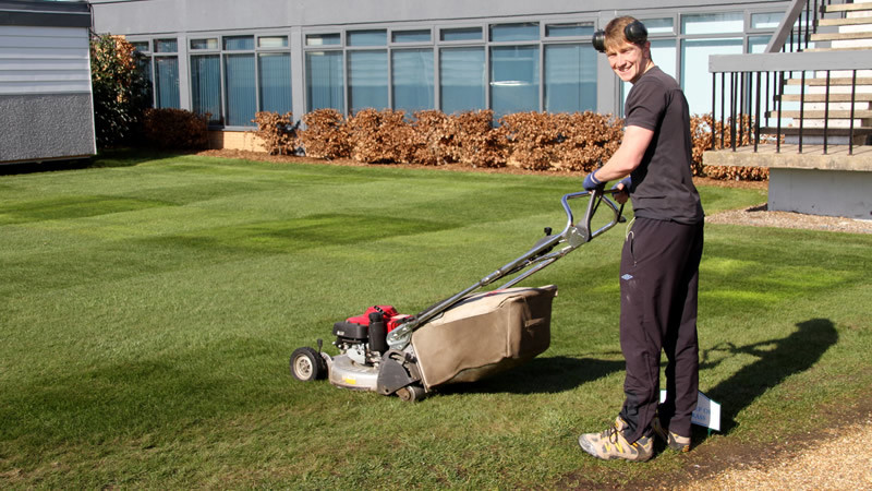 Daniel Lewis groundsman from carra
