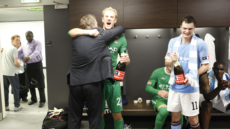 Garry cook Congratulates joe hart