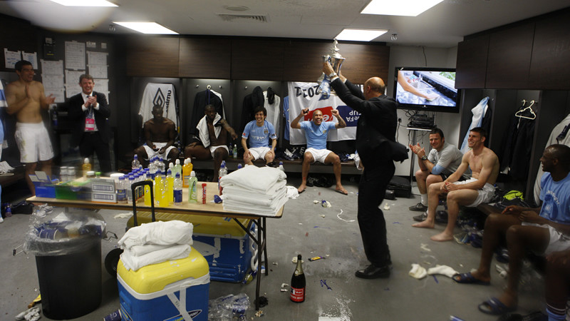 Lombardo comes in with the cup