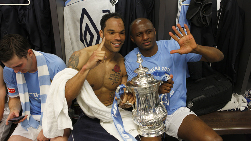 Patrick Compares FA Medals with Joleon