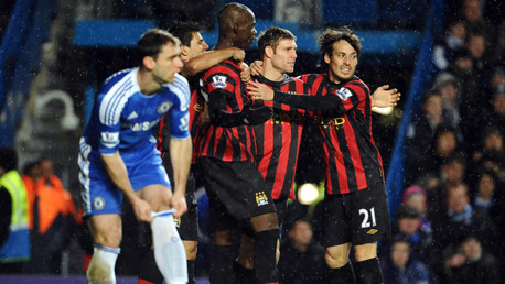 Team Celebrate Marios Goal