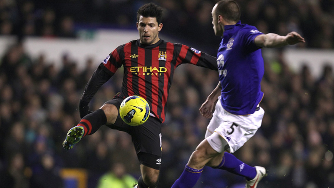 Aguero Action Everton