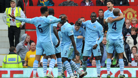 Team celebrate