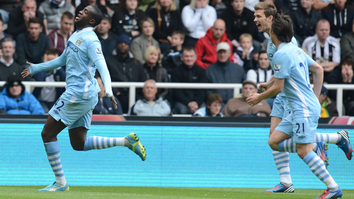 Yaya on the ball