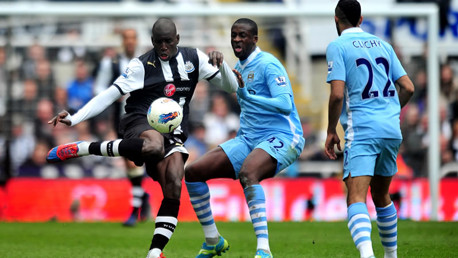 Yaya on the ball