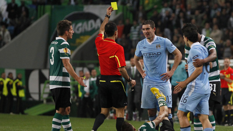 Aleks yellow card