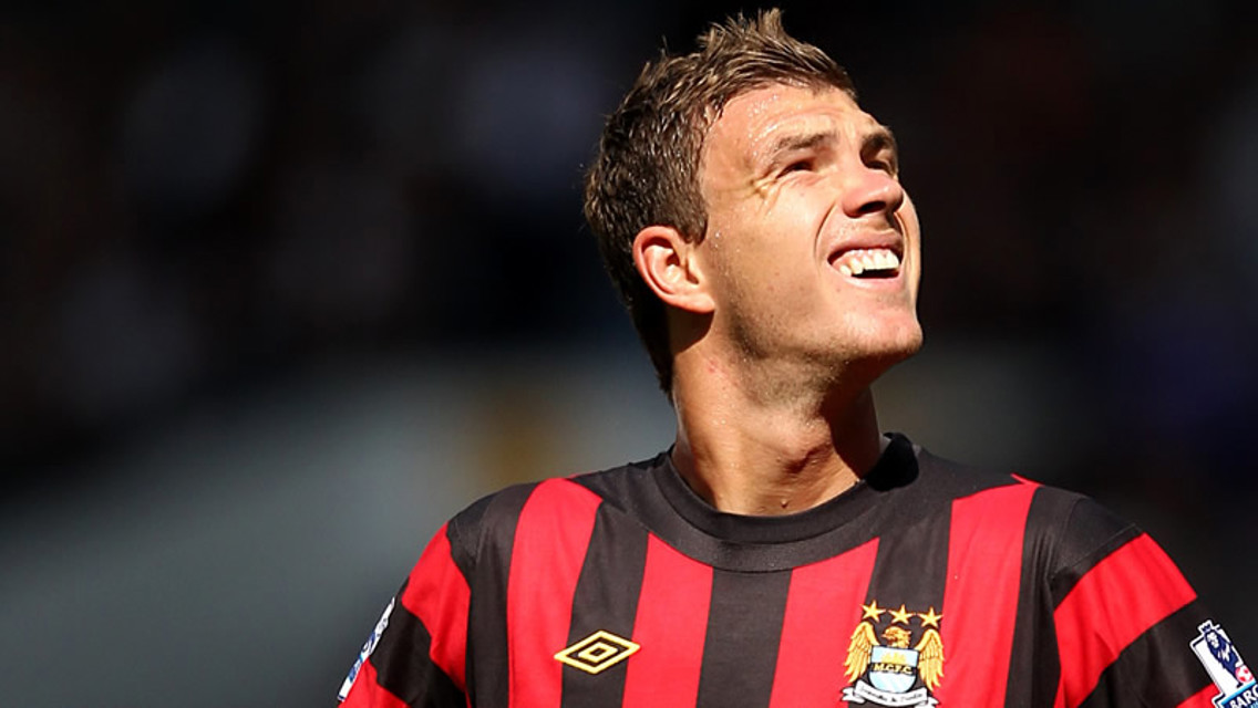 Dzeko Close up 