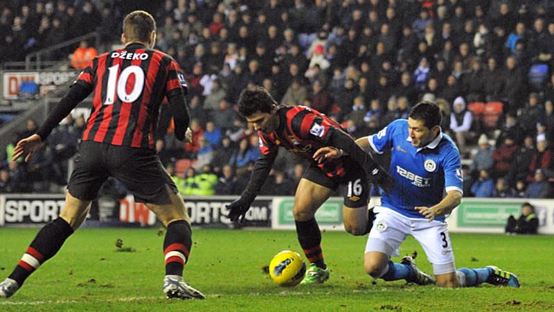 ARAB SITE AGUERO tries for a goal