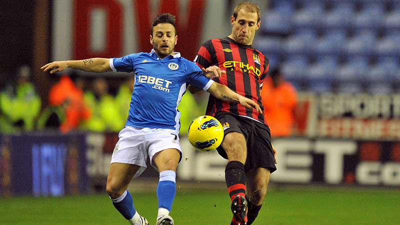 Captain Pablo on the ball