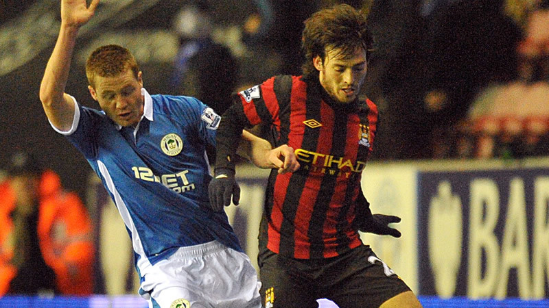 David Silva Wigan2