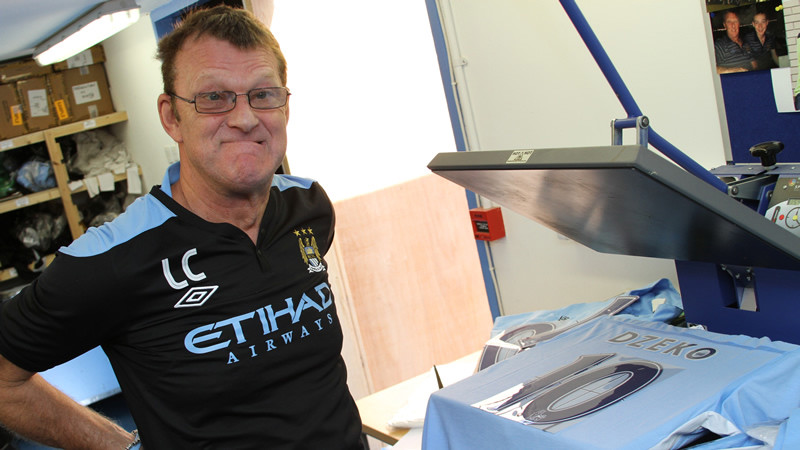 Chappy takes pride in his work