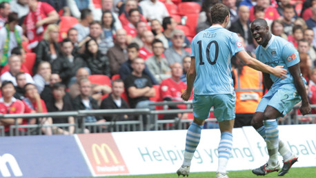 Dzeko goal v Man U