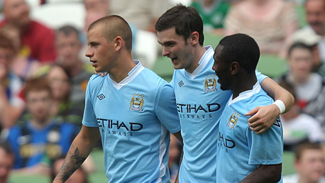 Adam Johnson Celebrates 