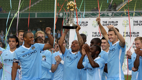 Dublin Super Cup Trophy shot