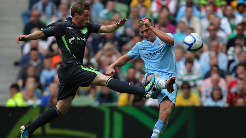 John Guidetti Strikes at dublin super cup