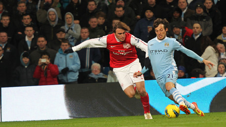 David Silva Action