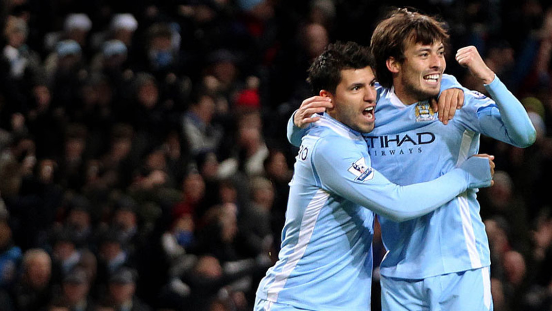 Sergio Aguero David Silva