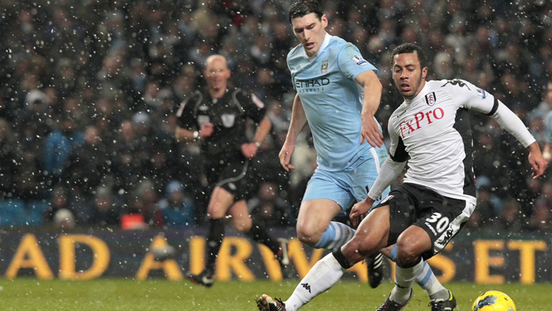 Gareth Barry Action fulham
