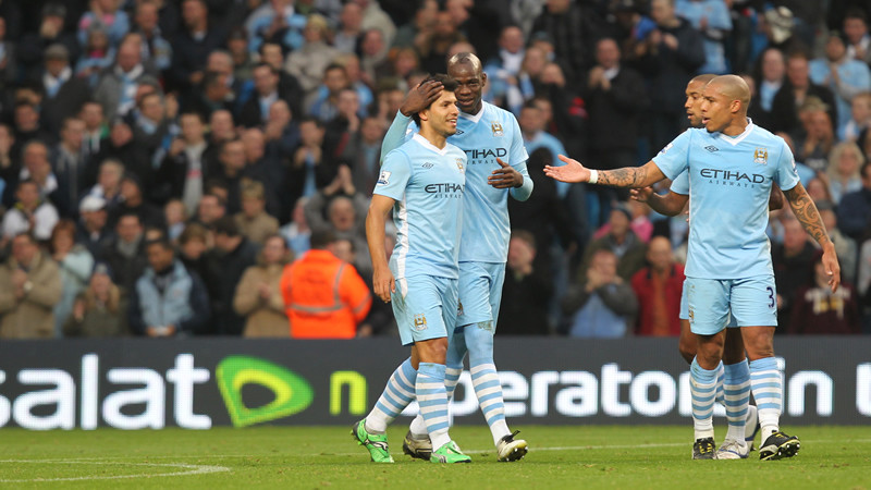 Balotelli contrats after goal