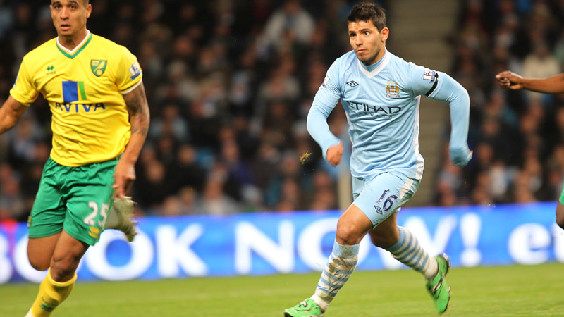 aguero Action Norwich