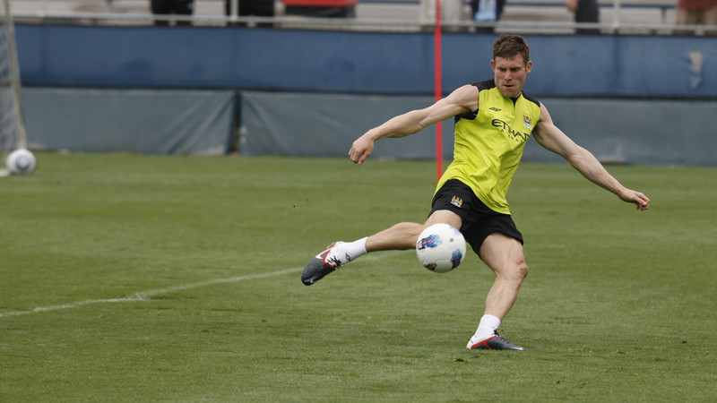 Millie goes for goal