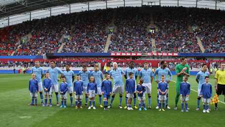 line up