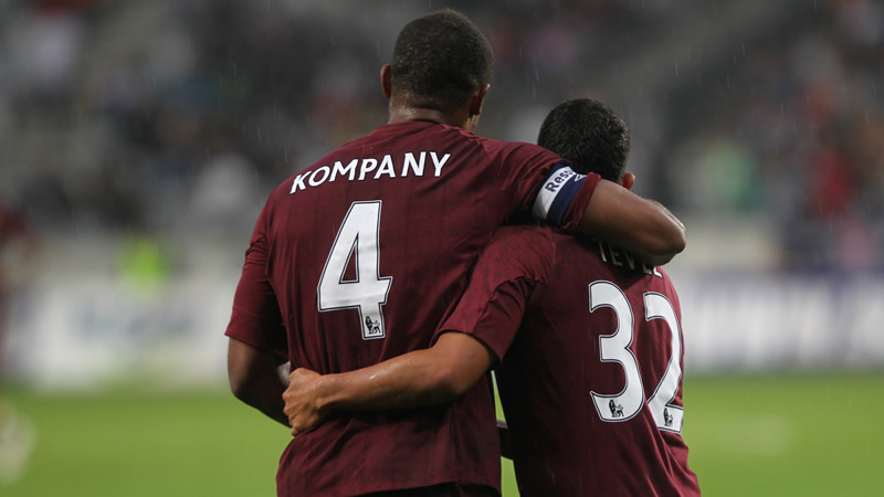 Vincent Kompany Carlos Tevez