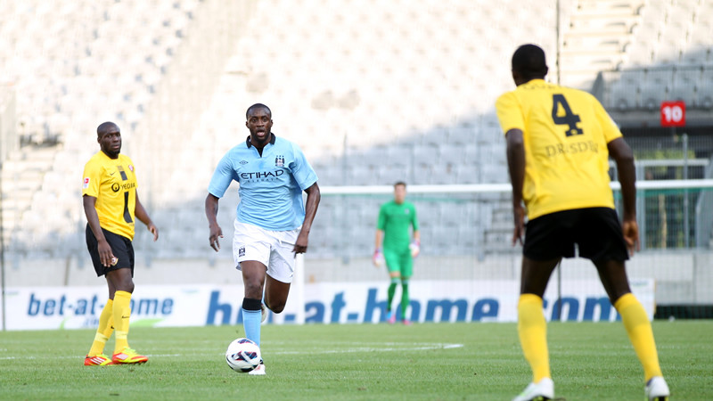 Manchester City v Dresden
